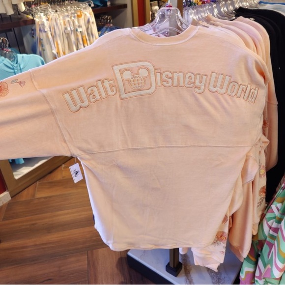 Walt Disney World Velour Embroidered Flower Spirit Jersey 🌼 🪴 ☀️ - Picture 2 of 9